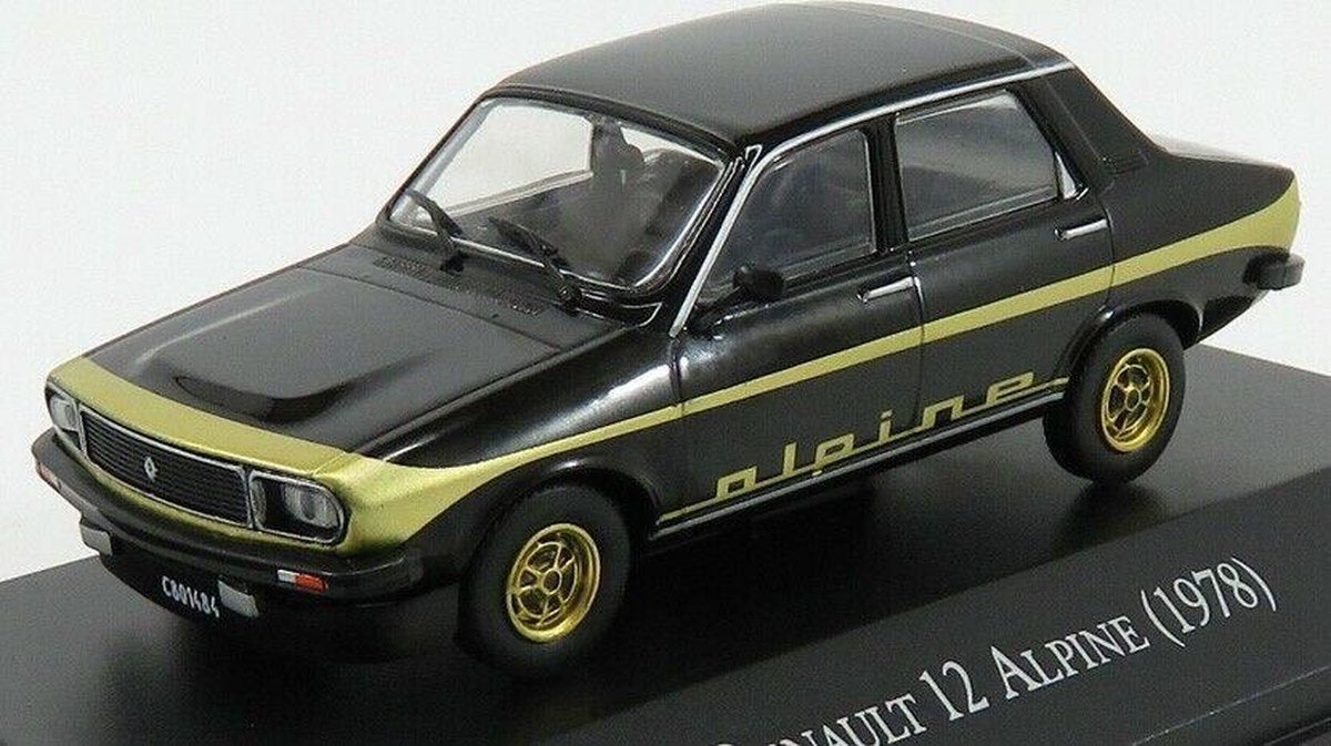 Renault 12 Alpine 1978 Black