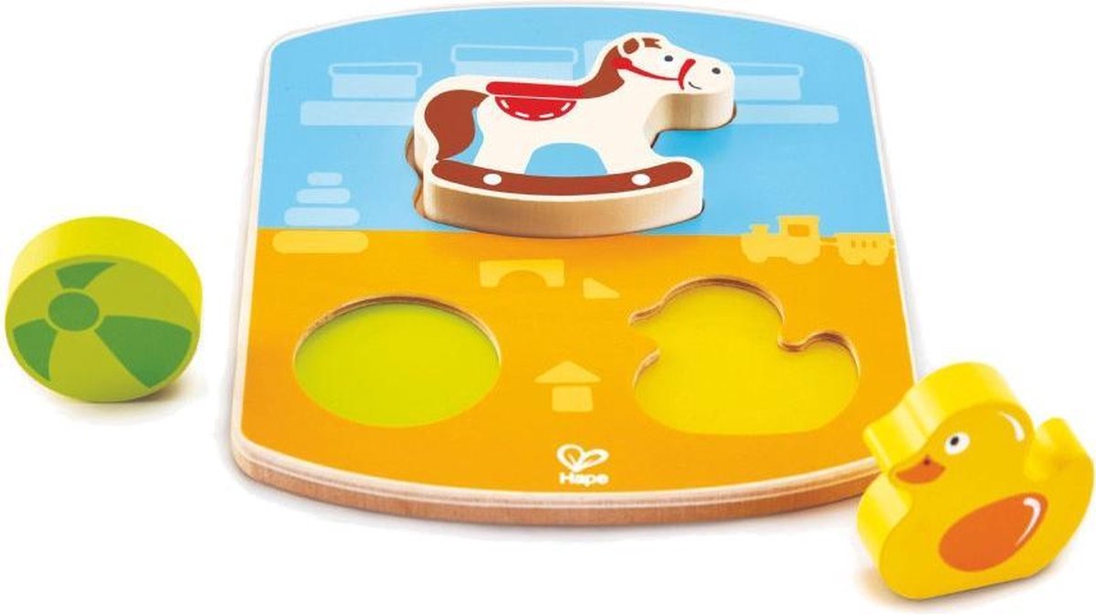 Hape Houten Vormenpuzzel