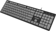 NATEC Discus toetsenbord USB QWERTY Engels Zwart
