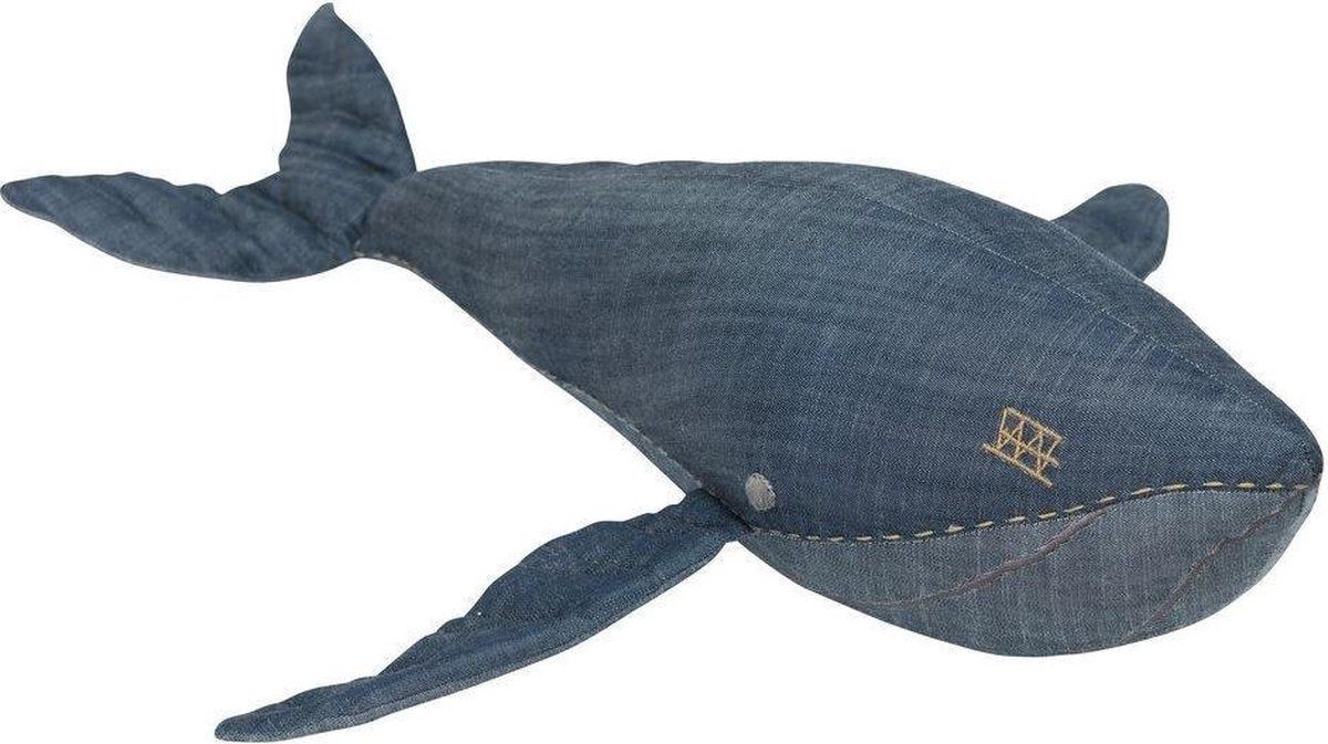 Stapelgoed cuddle WHALE denim
