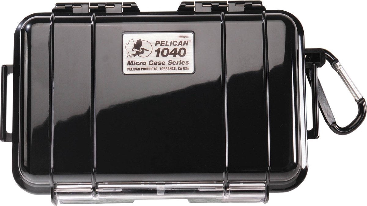 Peli Case 1040 Micro Zwart/Zwart