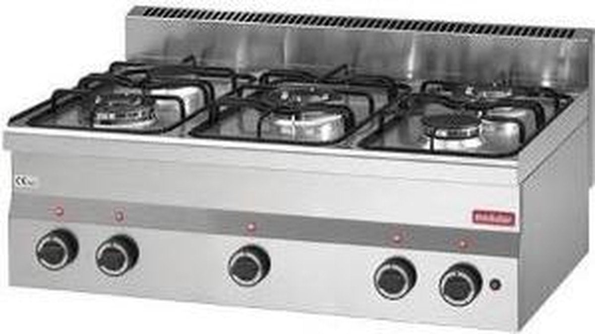 Modular 600 Gaskooktoestel 5 branders