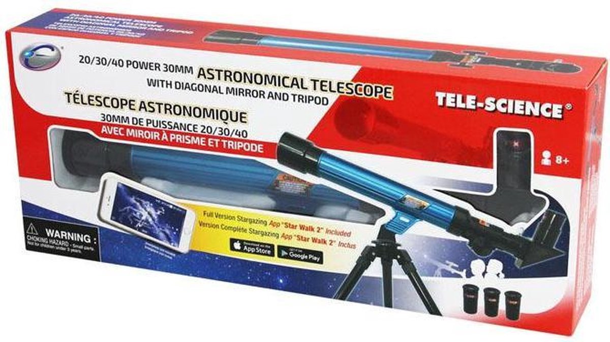 Astronomische Telescoop Met Tripod 20/30/40