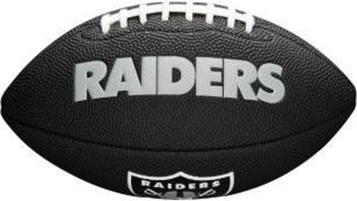Wilson F1533XB Black Edition NFL Mini Team Raiders