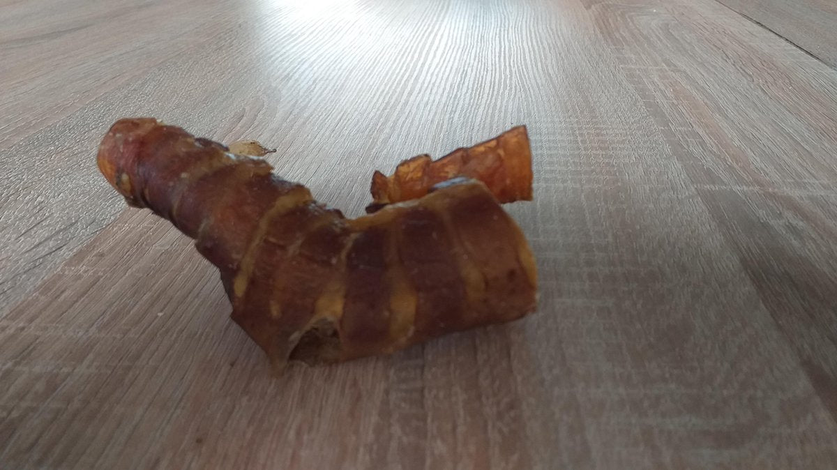 HcHes - Paardenluchtpijp - 200 gram - voor de hond - hypoallergeen - helpt bij gebitsverzorging