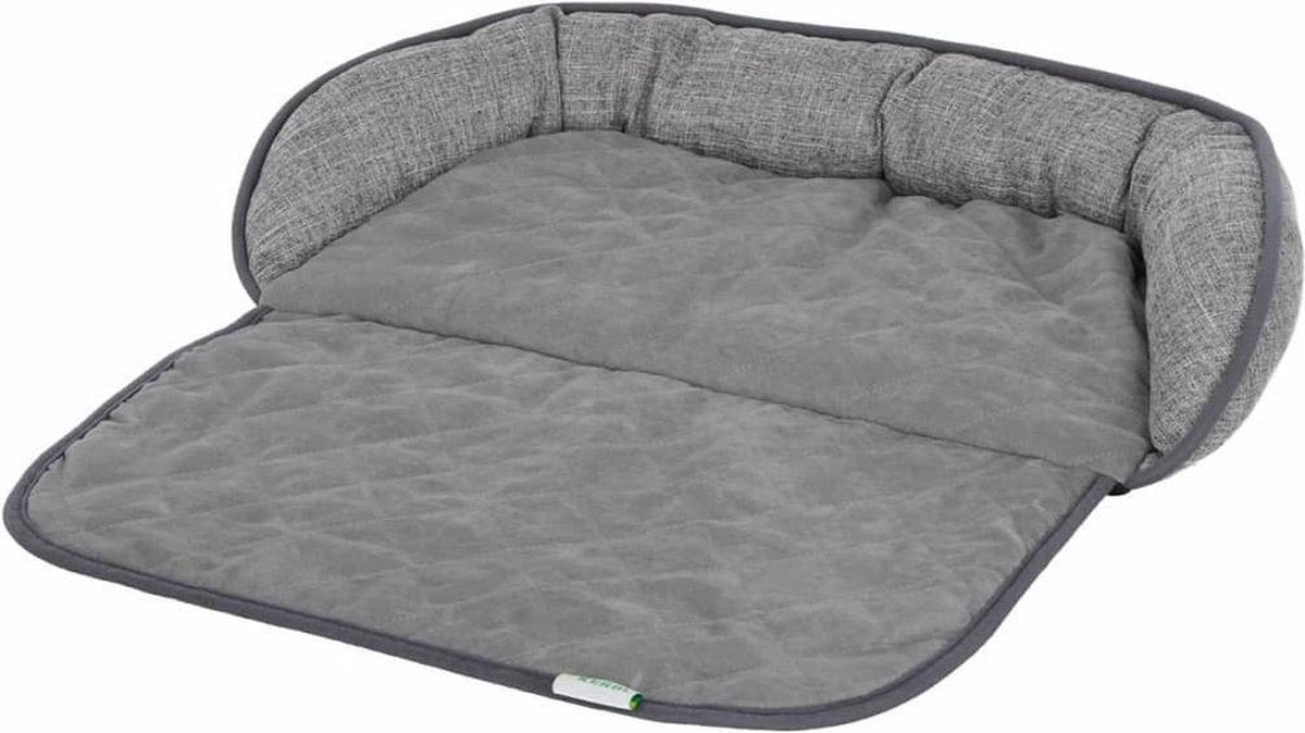 Kerbl Bankkussen Emalia 98x66x12 cm grijs 80375
