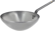 deBuyer Mineral B wok 40cm - staal - tegengreep