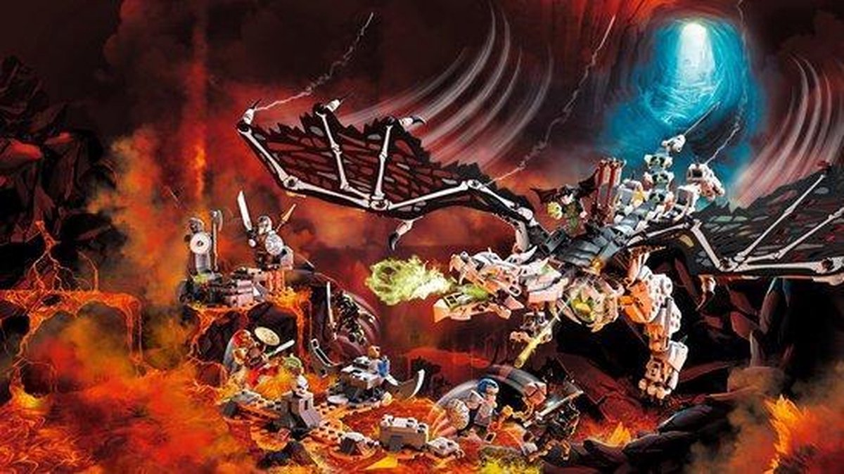 LEGO NINJAGO Skull Sorcerer's Draak - 71721