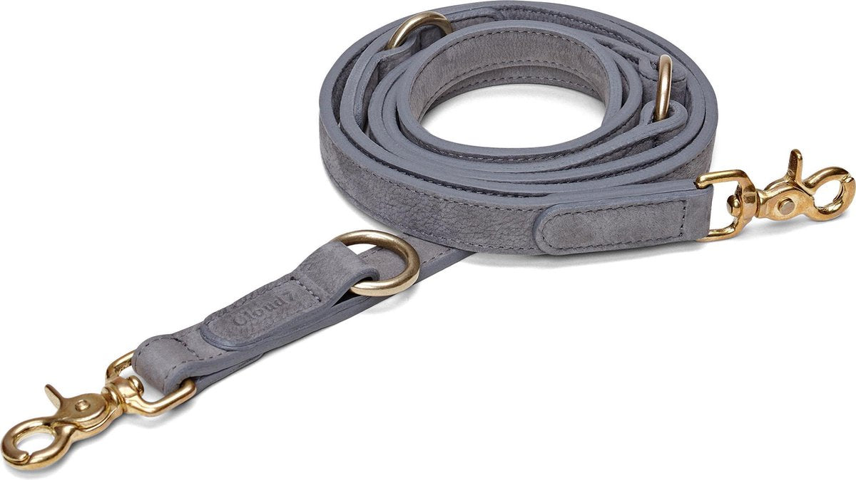 Cloud7 Hondenlijn Tiergarten Nubuck Taupe Small