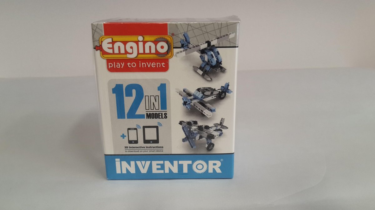 Engino Inventor 12 modellen vliegtuigen