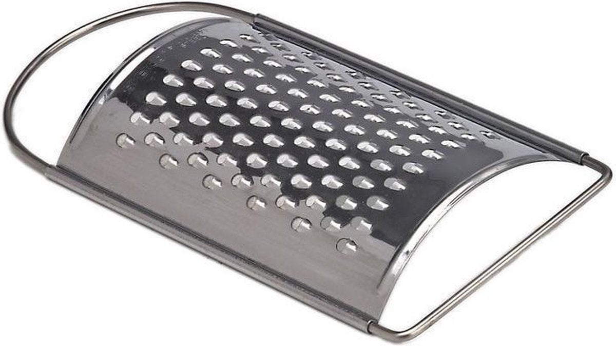 Glückskäfer Rasp Junior 13 X 6 Cm Staal Zilver