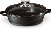 Berndes Vario Click Induction smoorpan met deksel - aluminium - Ø 28 cm - Zwart