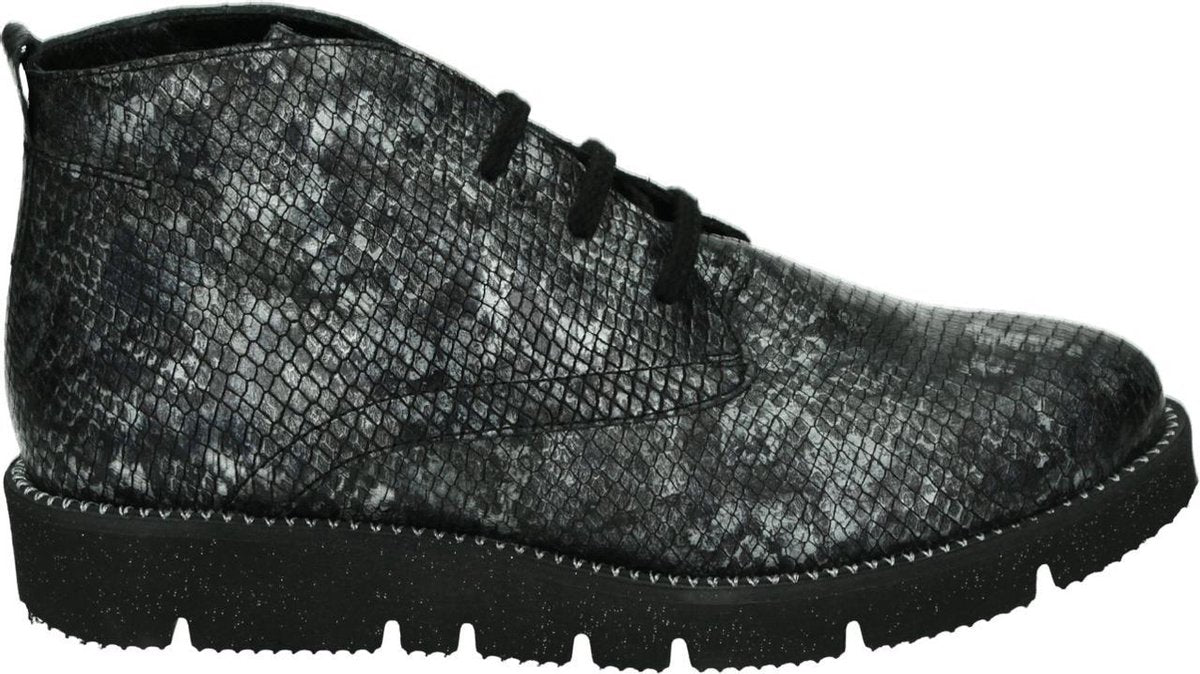 Verhulst 7416 G - Volwassenen VeterlaarzenHalf-hoge schoenen - Kleur: Zwart - Maat: 40.5