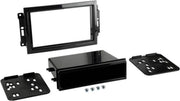 2-DIN Paneel Chrysler 300C/ PT Cruiser - Jeep Grand Cherokee Kleur: Zwart