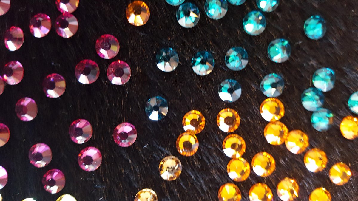 Assorti Swarovski plakkristallen 5 mm ( 280 stuks ) Flat Backs