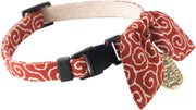 NECOICHI Ninja kattenhalsband rood