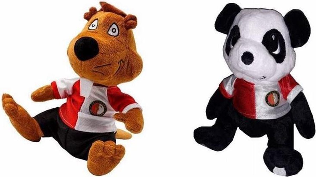 2 Feyenoord knuffels