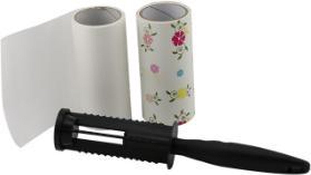 Pluizenroller - kledingontpluizer - kledingroller - 2 rollers - 100 vellen