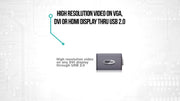 Gefen USB naar VGA adapter
