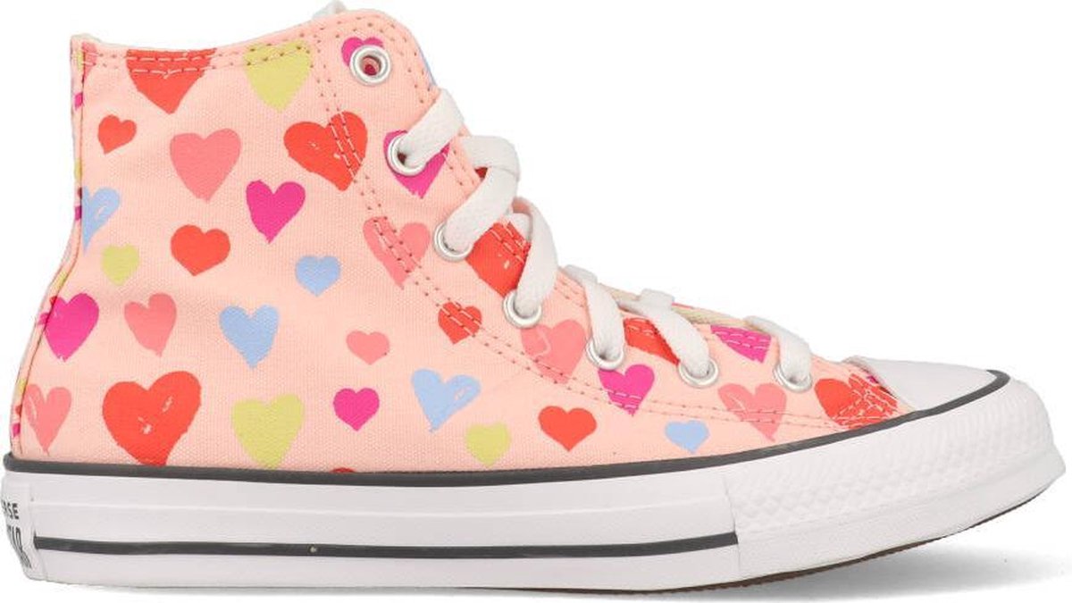 Converse All Stars Chuck Taylor Hearts 671608C Roze-37