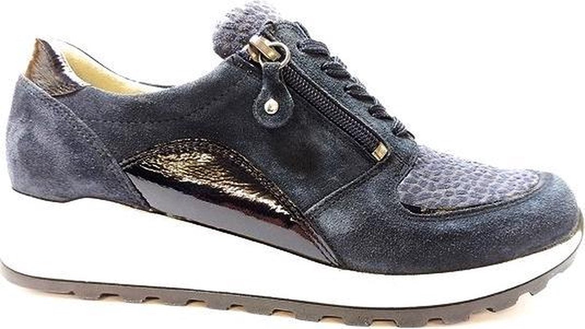 Waldlaufer Veterschoen H64007 400 764 Blauw