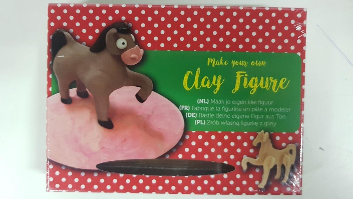 DIY - Maak je eigen kleifiguur - Dino