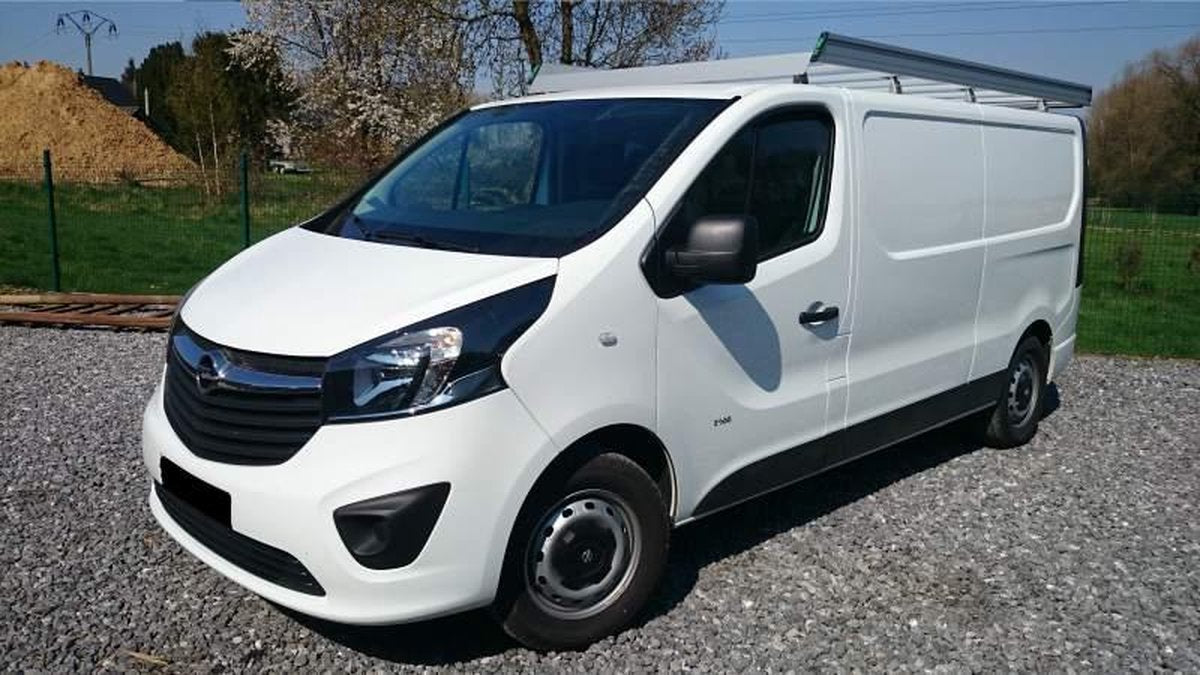 Aluminium imperiaal Opel Vivaro Roll&Fix Spanbanden Systeem | Opel Vivaro 2014+ | L1H1