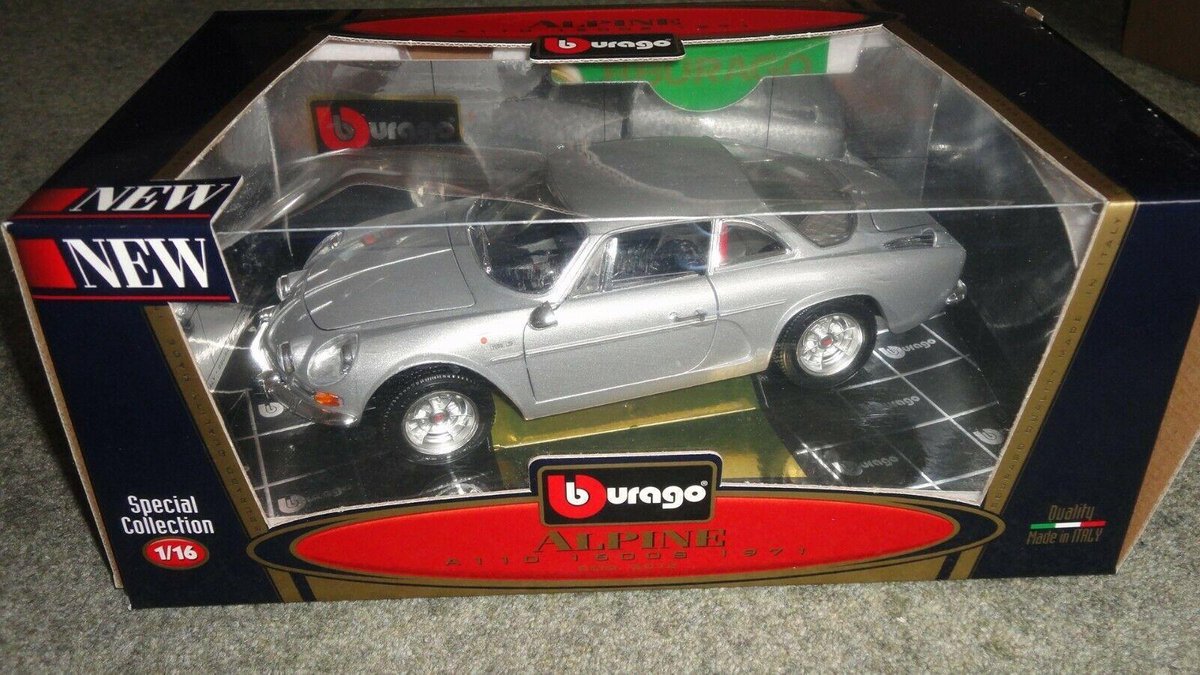 Alpine A110 1600S 1971 - 1:18 - Bburago