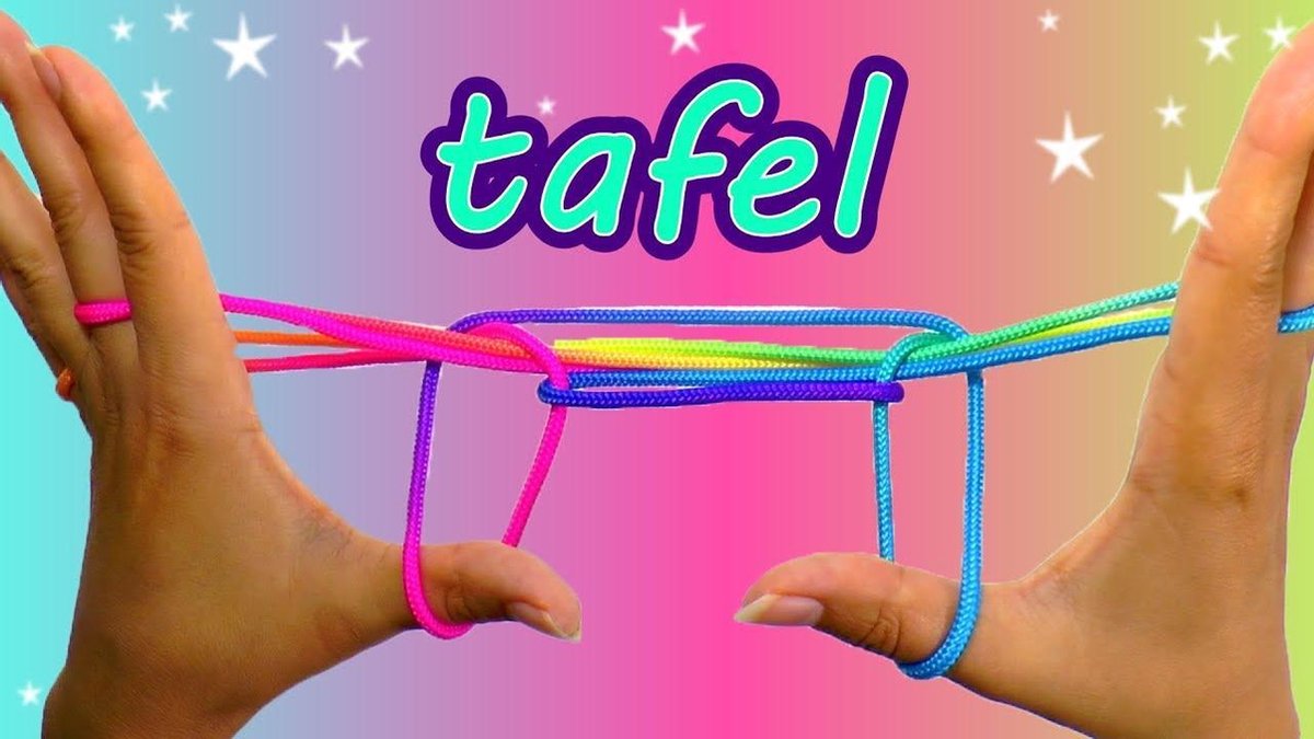 ZTRINGZ Regenboog Touw 3 pakjes - Vingertouw