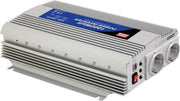 MEAN WELL - DC-AC INVERTER MET GEMODIFICEERDE SINUSGOLF - 1000 W - DUITS STOPCONTACT