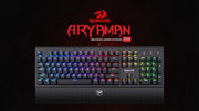 Redragon Mechanical Aryaman RGB Gaming toetsenbord