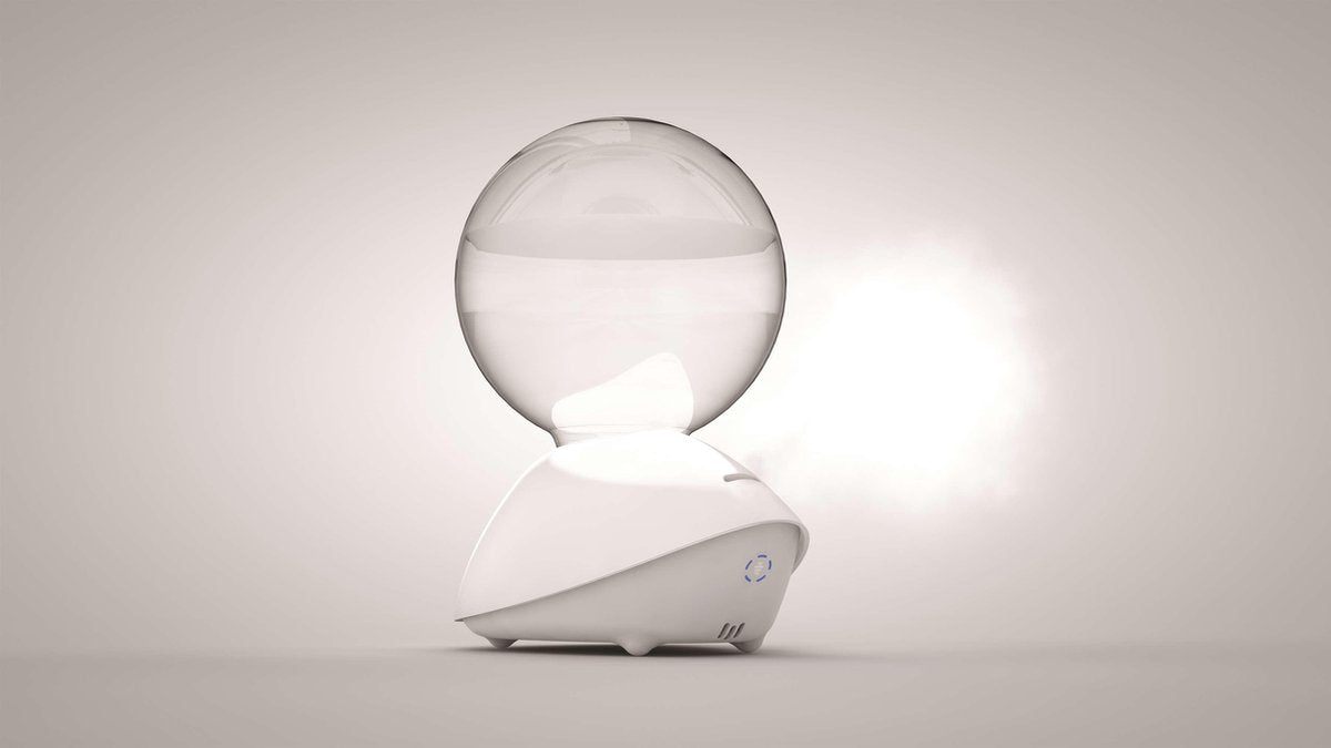 Airfree ORB ultrasoon luchtbevochtiger - ideaal voor op kantoor of op reis
