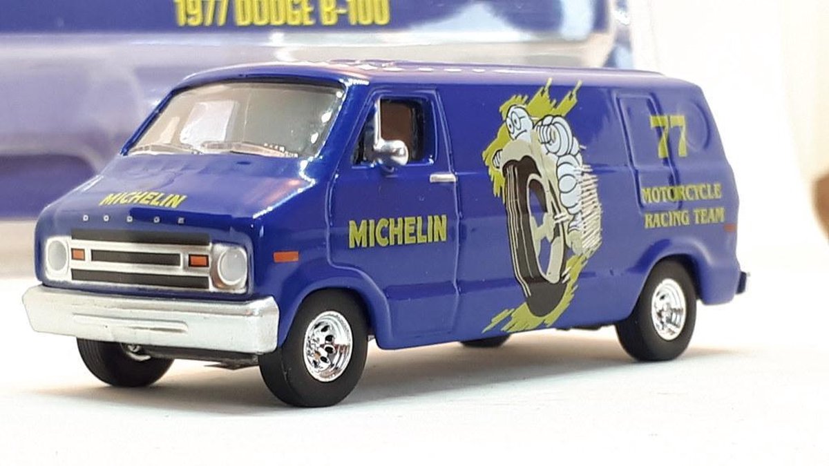 Dodge B-100 Van Michelin Tires 1:64