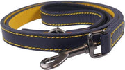 Joules hondenriem leer navy 100x2 cm
