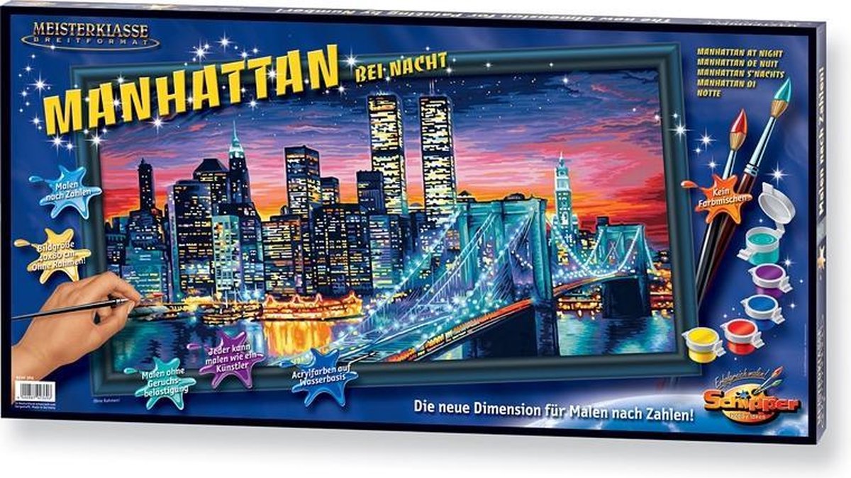 Schilderen op Nummer - Manhattan