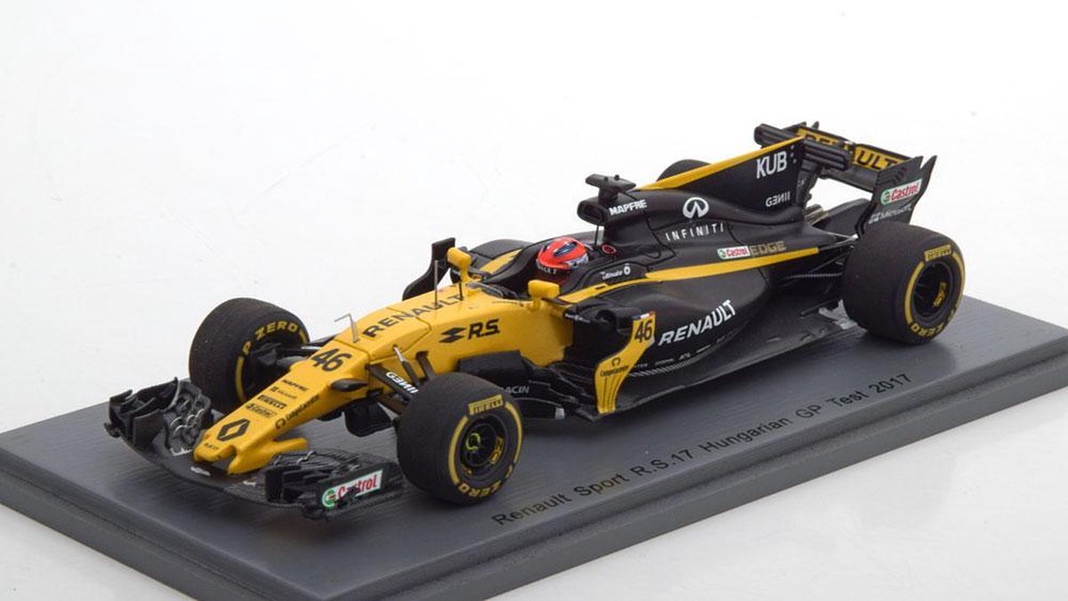 Renault R.S.17 Test Hungaroring 2017 R.Kubica 1-43 Minichamps Limited 504 pcs.