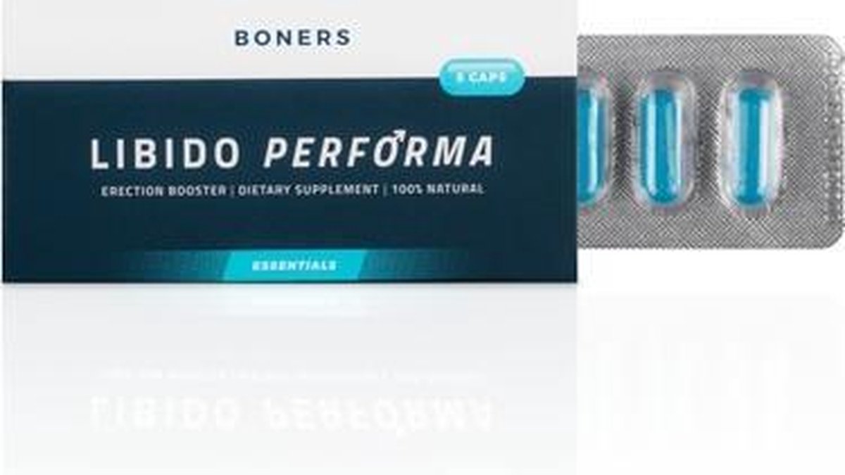 Boners - Libido Performa Erectiepillen - 5 Stuks