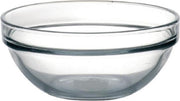12x Glazen schaaltjes/kommetjes 14 cm - Snacks/toetjes serveren - Schaaltjes/kommetjes van glas - Keukenbenodigdheden