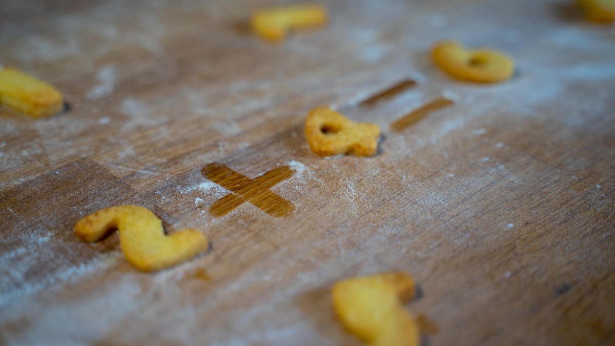De cijfer koekjes set