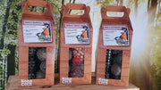 KonaCorn Buitenvogel TREAT box mezenbollen - zonnenbloempitten - doppinda slinger