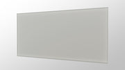 Ecosun GS 600 Infrarood Verwarmingspaneel - glazen Infrarood Verwarming / Infraroodpaneel glas - 600 watt - Kleur wit - Met stekker