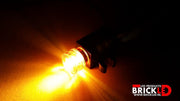 BrickLED 2 x Mini spot - Oranje - Verlichting voor LEGO