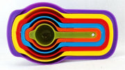 Doodadeals® | Maatbekerset | Maatlepel Set | 6 delig | Multikleur