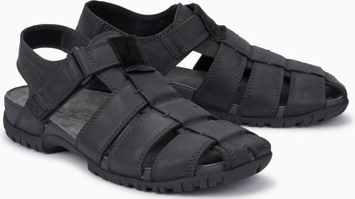 Mephisto BASILE Heren Sandaal - Zwart - Maat 47