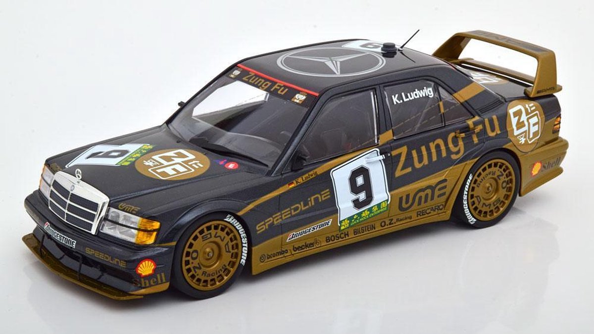 Mercedes-Benz 190E 2.5-16 EVO 2 Zung Fu #9 Macao Guia Race 1991 - 1:18 - Minichamps