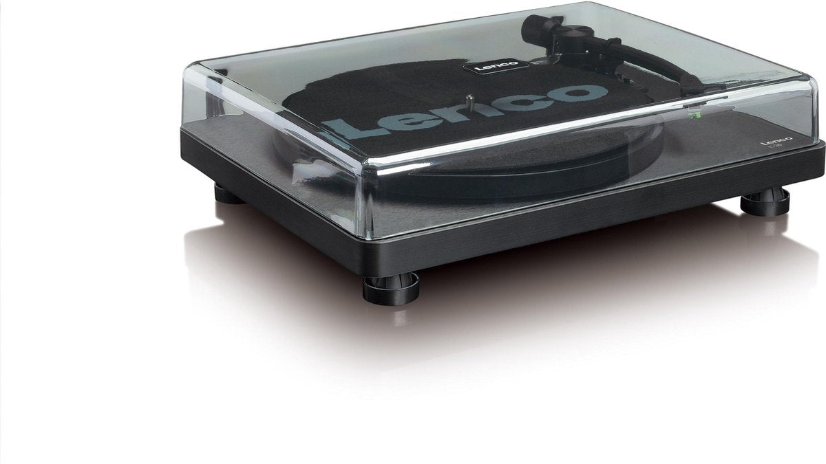 Lenco L-30 - Platenspeler met auto-stop en USB aansluiting / Zwart