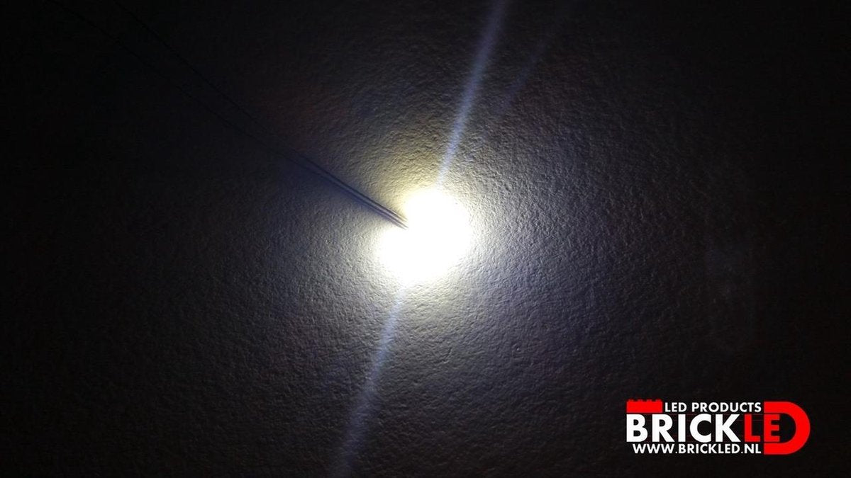 BrickLED 3 x Micro lampje - Wit koud - Verlichting voor LEGO