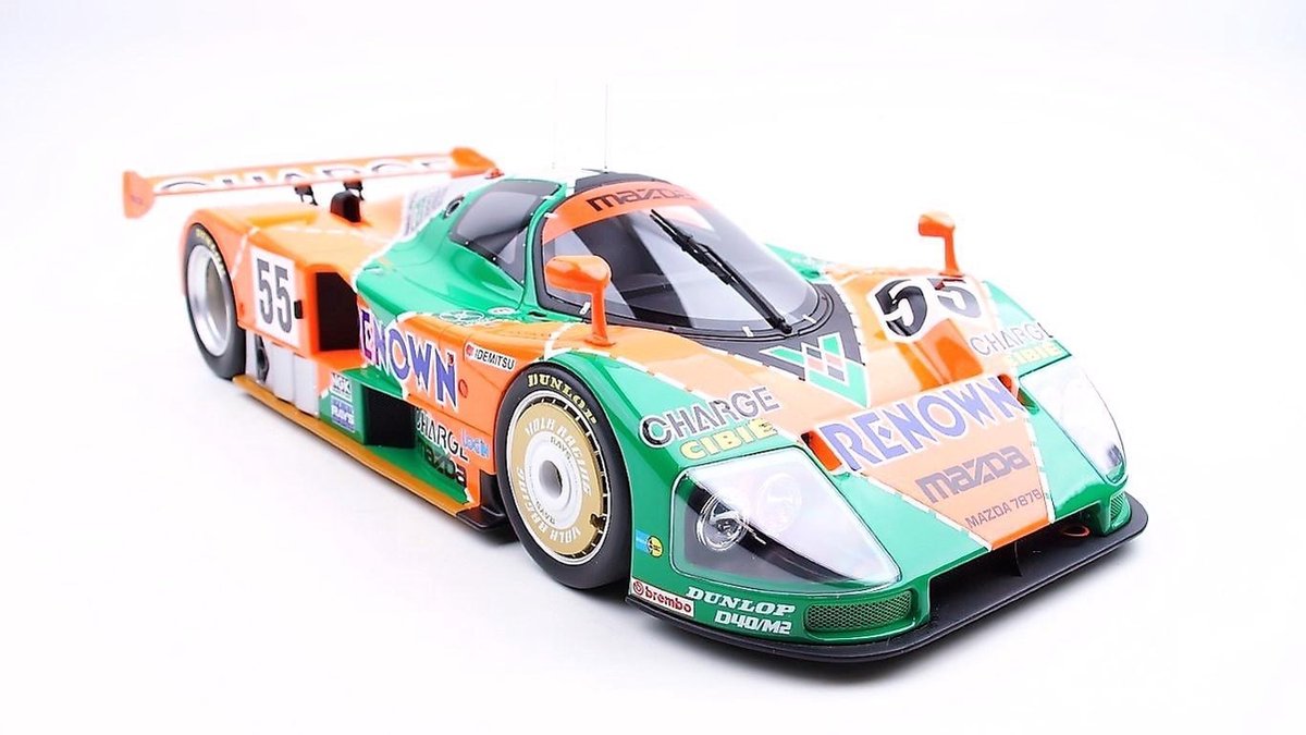Mazda 787B #55 24h Le Mans - 1:12 - Kyosho
