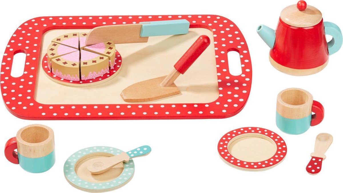 howa Koffieservice / Theeset voor Kinderen van hout 48831