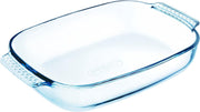 Pyrex  Rechthoekige Ovenschaal met grepen - Borosilicaatglas  - 30 x 20 cm